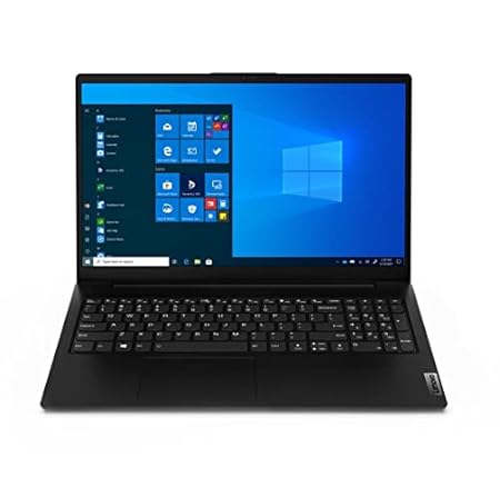 Lenovo V15 Intel Core i5 11th Gen 15.6" (39.62 cm) FHD Thin and Light Laptop (8GB RAM/512GB SSD/Windows 10/MS Office/Black/1.7 kg), 82KB00F0IN
